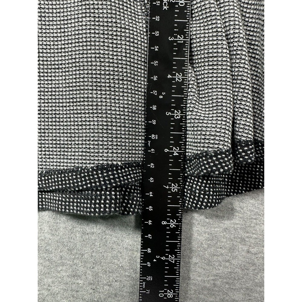 J. Jill Waffle‎ Knit Pullover Cotton Modal Rayon Blend Exposed Seams 2X - Picture 5 of 7